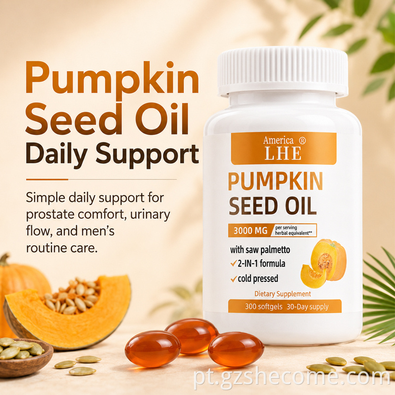 Pumpkin Seed Oil Softgels6